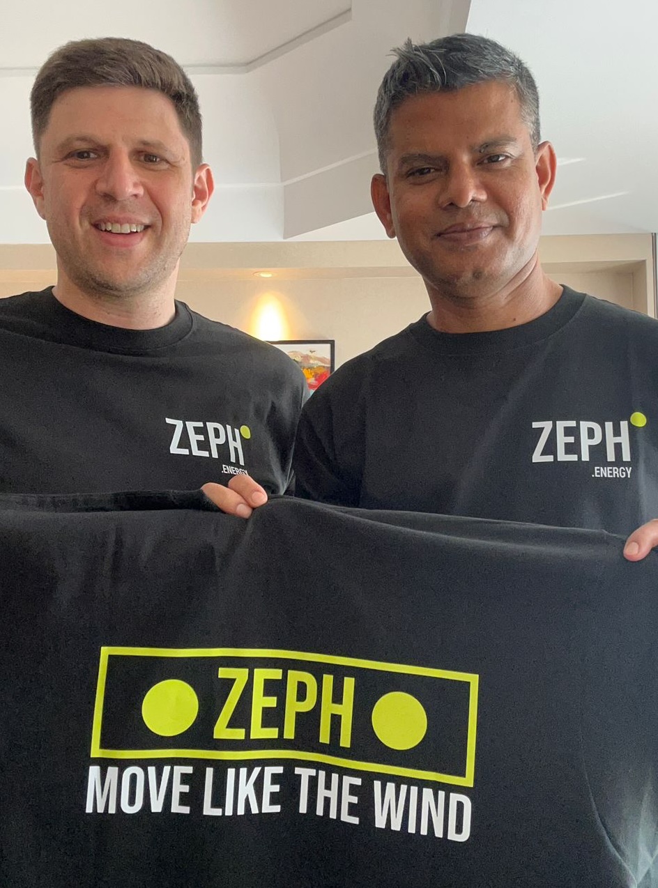 ABM Obaidullah and Alex Miller, Co-Founders of Zeph New Energy